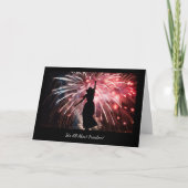 Vierde juli Alles over Vrijheid Gelukkige Vrouw 4t Kaart (Voorkant)