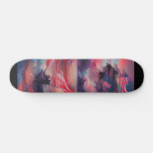 Vierde juli Amerikaanse vlag digitale abstracte ku Persoonlijk Skateboard (Horizontaal)