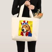 Vierde juli Beagle Dog Tas (Voorkant (product))
