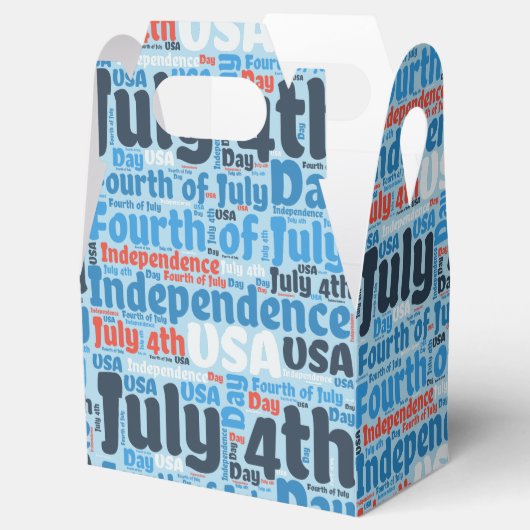 Vierde juli bedankdoosjes (Geopend)