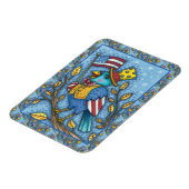 VIERDE JULI BLUEBIRD TWEET, AMERIKAANSE VLAG VS MAGNEET (Linkerzijde)