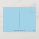 VIERDE JULI BLUEBIRD TWEET, AMERIKAANSE VLAGVERKLA FEESTDAGENKAART (Achterkant)