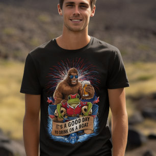 Vierde juli Bootfeest T-shirt