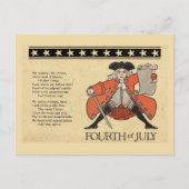 Vierde juli briefkaart (Voorkant)