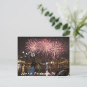 Vierde juli briefkaart (Staand voorkant)