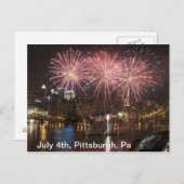 Vierde juli briefkaart (Voorkant / Achterkant)