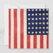 vierde juli Crab Boil Summer Party Kaart (Achterkant)