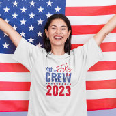 Vierde Juli Crew T-shirt