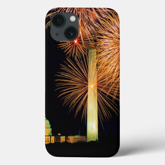 Vierde juli, de Vertoning van het Vuurwerk, Veldli Case-Mate iPhone Case (Achterkant)