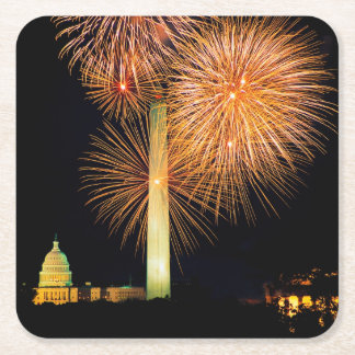 Vierde juli, de Vertoning van het Vuurwerk, Veldli Kartonnen Onderzetters