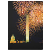 Vierde juli, de Vertoning van het Vuurwerk, Veldli Klembord (Achterkant)