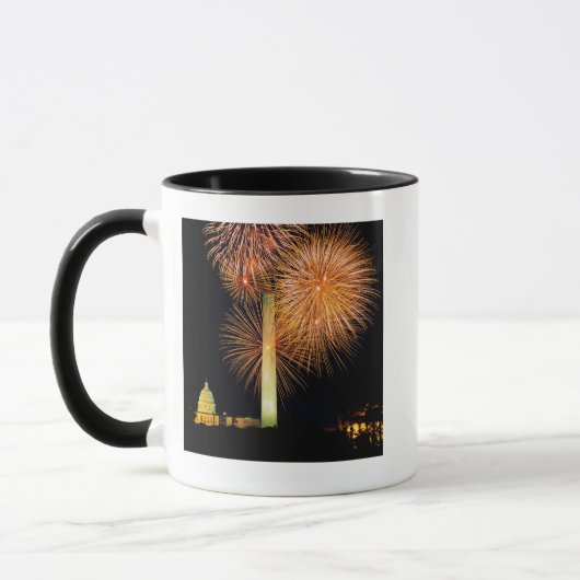 Vierde juli, de Vertoning van het Vuurwerk, Veldli Mok (Links)