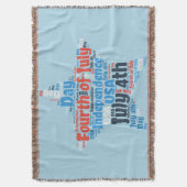 Vierde juli deken (Voorkant Verticaal)