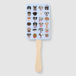 Vierde juli Dog Faces Handwaaier