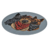 Vierde juli Duitse herdershonden Snijplank (Hoek)