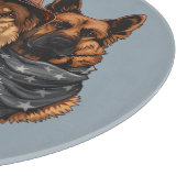 Vierde juli Duitse herdershonden Snijplank (Hoek)