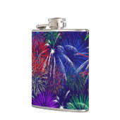 Vierde juli Fireworks Heupfles (Links)