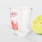 Vierde juli geschoten glas een kolibrie (Rechts)