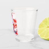 Vierde juli glas met Bald Eagle (Rechts)