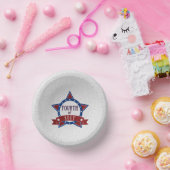 Vierde Juli Glitter Papieren Kommen (Feest)