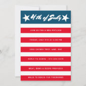 Vierde juli kaart (Voorkant)