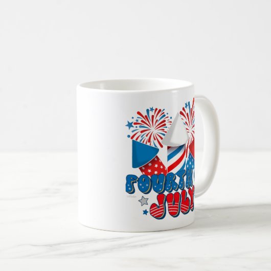 VIERDE JULI KOFFIEMOK (Voorkant rechts)