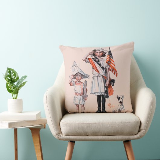 Vierde juli kussen (Stoel)