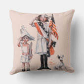 Vierde juli kussen (Achterkant)