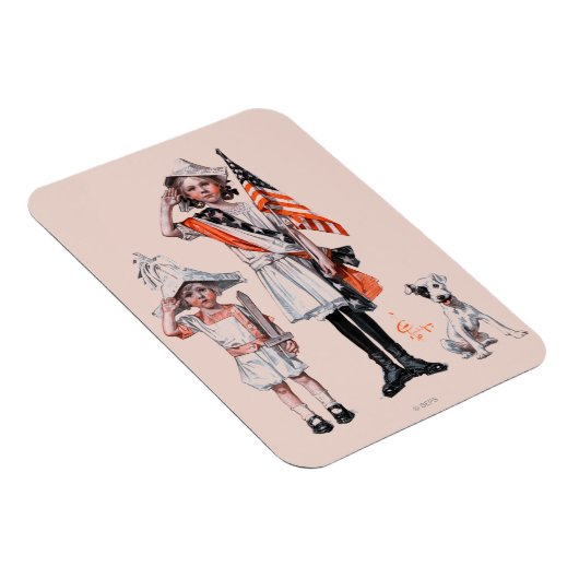 Vierde juli magneet (Rechterzijde)