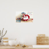 Vierde juli meisjes en Speelgoed soldaten Poster (Keuken)