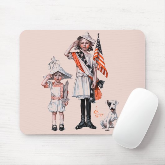 Vierde juli muismat (Met muis)