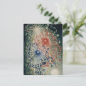 Vierde juli, Nummer 1 door Florine Stettheimer Briefkaart (Staand voorkant)