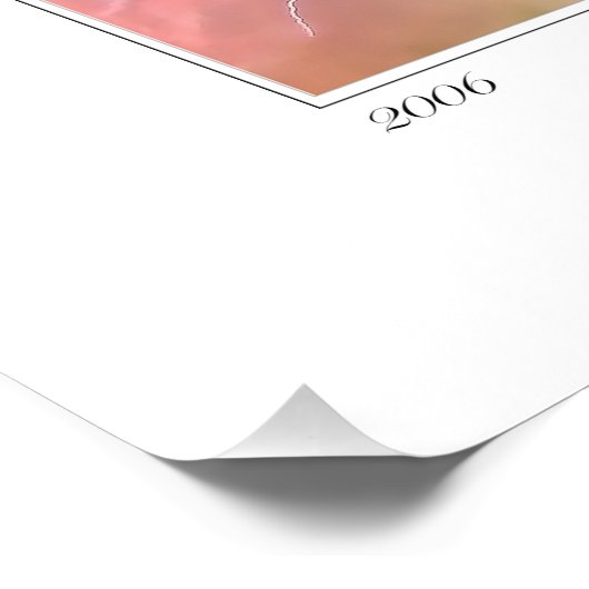 Vierde juli Onweer Lightning Poster (Hoek)