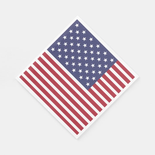 Vierde juli Papier Napkins Servet (Hoek)