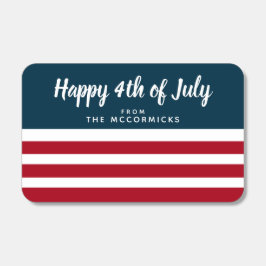 Vierde juli Patriottisch Rood Blauw Naam Partij