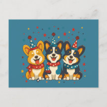 Vierde juli Pembroke Welsh Corgi Dogs
