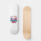 VIERDE JULI PERSOONLIJK SKATEBOARD (Voorkant)
