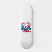 VIERDE JULI PERSOONLIJK SKATEBOARD (Voorkant)