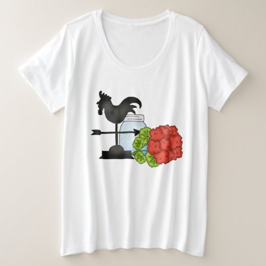Vierde juli plus T-shirt formaat (Design voorkant)