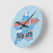 Vierde juli ronde klok (Hoek)