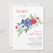 Vierde juli Rood White en ik doe koppels schokdemp Kaart (Voorkant)