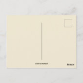  Vierde Juli Rood Wit en Blauw Briefkaart (Achterkant)