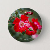 Vierde juli Shrub Ronde Button 5,7 Cm (Voorkant)