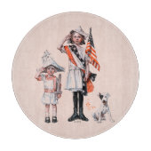 Vierde juli snijplank (Voorkant)