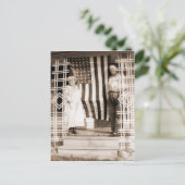 Vierde juli  stijl briefkaart (Staand voorkant)