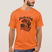 Vierde juli t-shirt (Voorkant)