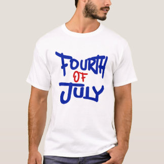Vierde juli t-shirt