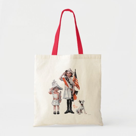 Vierde juli tote bag (Voorkant)