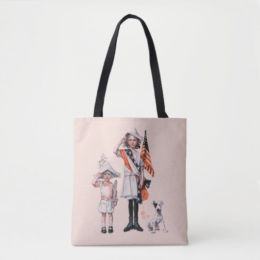 Vierde juli tote bag (Voorkant)