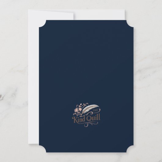 Vierde juli Uitnodiging Blue & Red Sparkle (Achterkant)